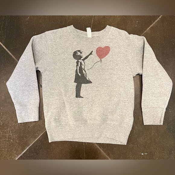 Rabbit Skins Other - 💔Banksy Love Is In The Bin Sweatshirt💔